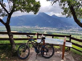 Percorso Mountainbike Seyssins - Seyssins Sassenage Noyarey par les batteries, reco pour MN - Photo