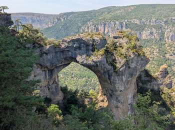 Tour Wandern Peyreleau - 2025-08-13 Marche Gorges du Tarn Peyreleau vers Les Vignes - Photo