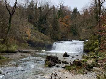 Tour sport Bonlieu - Cascades du hérisson  - Photo