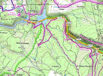 Trail Canoe - kayak Montagnac-Montpezat - SityTrail - Gorges de Baudinard - Photo