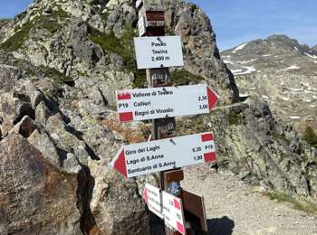 Randonnée Marche Vinadio - La Roche du Saboulé 2685 - Photo
