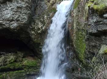 Trail Walking Les Bouchoux - 04-04-26 : les Bouchoux, cascade du Moulin - Photo