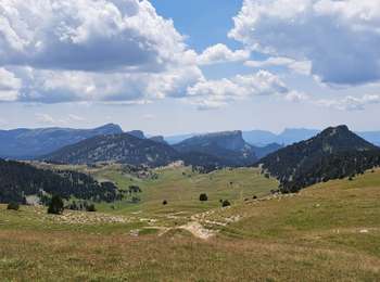 Randonnée Marche Saint-Agnan-en-Vercors - refuge Pré grandu à bergerie des Chaumailloux - Photo