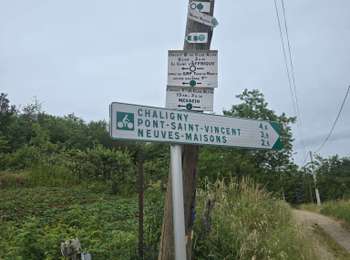 Tour Wandern Chavigny - Circuit B du Club Alpin - Photo
