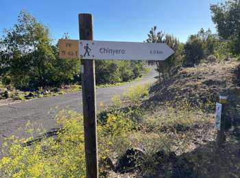 Tour Wandern El Tanque - San José de Los Lianos Arenas Negra Chinyero  - Photo