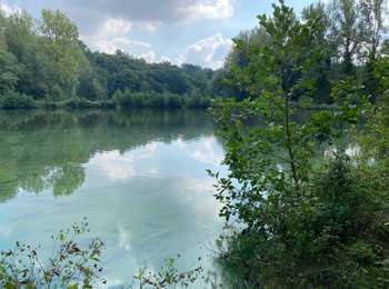 Trail Walking Mons - Saint Denis 13,5 km - Photo