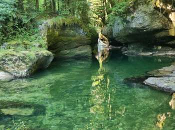 Trail Walking Conte - la source de l'Ain 12 juillet 2022  - Photo