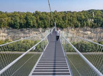 Trail Walking Visé - 2026-04-25_19h41m01_routeyou-20260203-passerelle-kanne-groen-1 - Photo