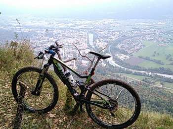 Percorso Mountainbike Monnetier-Mornex - ETREMBIERES BALCON DE L ARVE - Photo