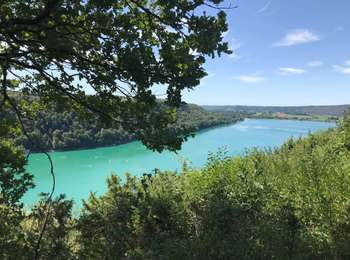 Trail Walking Doucier - Tour du lac chalain  - Photo