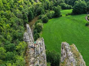 Tour Pferd Houyet - Walzin - Photo