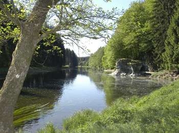 Randonnée A pied Bouillon - Promenade de la Roche percée - Photo