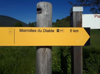 Trail Walking La Faurie - Les Marmites du Diable de Durbonas - Photo