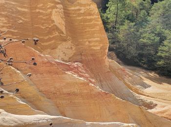 Tocht Stappen Viens - Le Cirque des Barriès, Ocres et fossiles - Photo