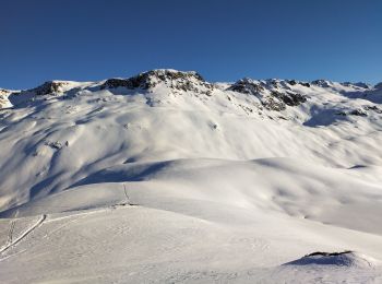 Tour Skiwanderen Hauteluce - Rocher des enclaves et montagne d'outray - Photo