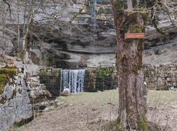 Trail Walking La Chaux-du-Dombief - les cascades du Hérisson - Photo
