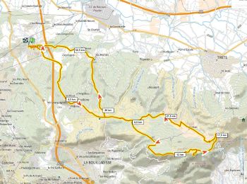 Tour Mountainbike Fuveau - Le Regagnas par Belcodène retour par Kirbon et Les Michels D+715m - Photo
