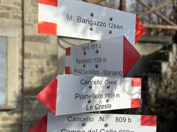 Tour Zu Fuß Varsi - Strada di Campo del Gallo - Lago di Citta' - Cresta N - Monte Barigazzo - Photo