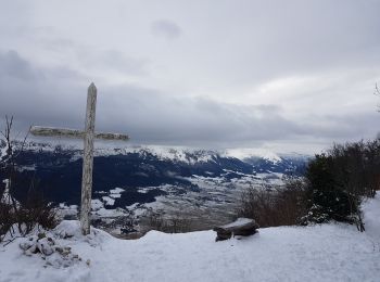 Randonnée Raquettes à neige Lans-en-Vercors - Croix de Jaume, Pas de  l Ours, Pas de Bellecombe par la crête de la forêt de Guiney - Photo