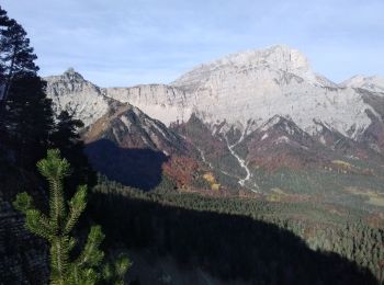 Tour Wandern Saint-Martin-de-Clelles - rocher de pansaret - Photo