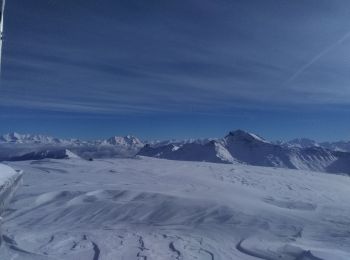 Percorso Sci alpinismo Saint-François-Longchamp - sous le gros villan - Photo