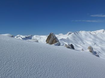Excursión Esquí de fondo Jausiers - Mourre Haut à Ski  - Photo