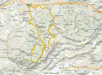 Tour Mountainbike Aix-en-Provence - Tour du Montaiguet 340m+ - Photo