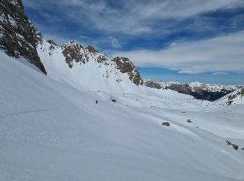 Excursión Esquí de fondo Ceillac - Col et tête de la petite part - Photo