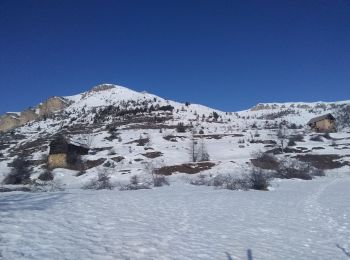 Tour Skiwanderen Saint-Étienne-de-Tinée - Las Donnas et baisse du Colombier - Photo