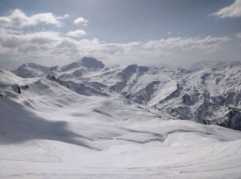 Tocht Ski randonnée Beaufort - Le Mapaz- les Accrays - les Eaux Rouges - Passage de Miraillet- retour par les Avals. - Photo
