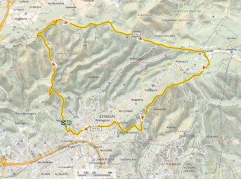 Trail Mountain bike Ceyreste - Balcon de Cereyste 580m+ - Photo