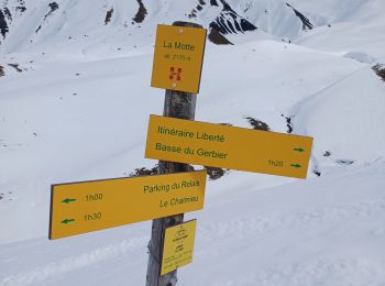 Excursión Raquetas de nieve Albiez-Montrond - Le Chalmieu - La Basse du Gerbier - Photo