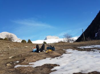 Randonnée Raquettes à neige Méolans-Revel - Laverq - Photo