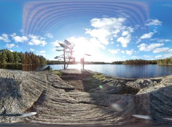 Tocht Te voet Onbekend - Vättlestugan Grön - Photo