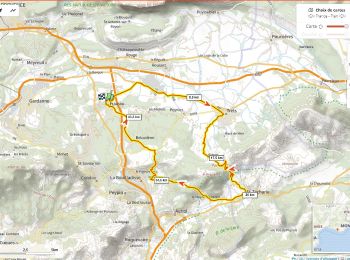 Tour Rennrad Fuveau - La Couelle Le Pigeonnier D+780m - Photo