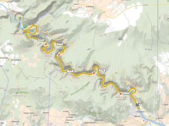Tour Kanufahren - Kajakfahren Vallon-Pont-d'Arc - SityTrail - gorge de l Ardèche vallon - sauze - Photo