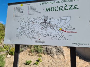 Trail Walking Mourèze - Moureze. Le Cirque .Llausson. Le lac du Salagou - Photo