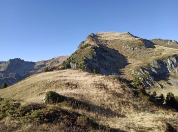 Tour Wandern La Léchère - pte de Glais rouge, des Arangles et Roche brisée  - Photo