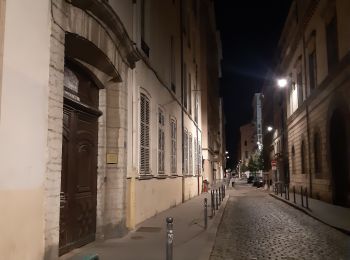 Tocht Stappen Lyon - petite visite nocturne de Lyon - Photo