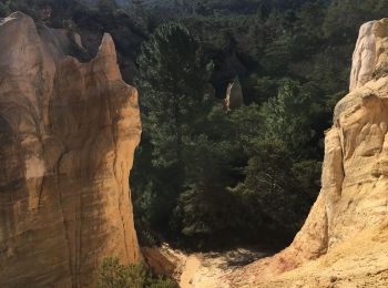 Randonnée Marche Rustrel - Le Colorado de Rustrel - Photo