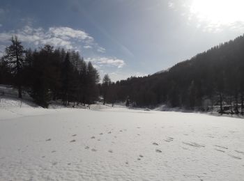Percorso Racchette da neve Montricher-Albanne - Albanne - Prario -la Plagne - le Belvedere - Photo