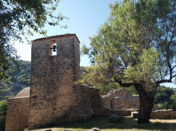 Tour Wandern La Rochegiron - la rochegiron 04.fon Martine, la blanchere, veire - Photo