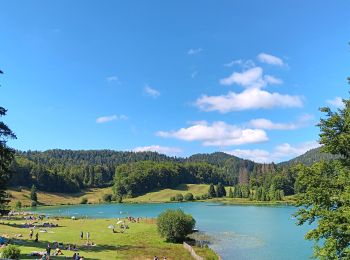 Randonnée Marche Charix - lac de genin - bretouze /  retour - Photo