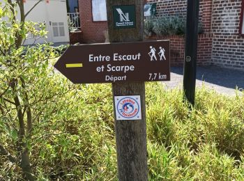 Trail Walking Château-l'Abbaye - château l'abbaye. entre Escaut et Scarpe - Photo