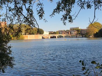 Tocht Hybride fiets Roquettes - Toulouse la prairie des filtres A/R - Photo