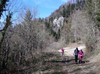 Trail Walking Pierrefontaine-les-Varans - La grotte de la glacière du Roi - Photo
