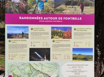 Trail Walking Le Castellard-Mélan - col de fontbelle - Photo