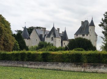 Excursión Senderismo Anché - Anché - Château du Rivau - 17.3km 170m 3h50 (1h05) - 2024 08 18 - Photo