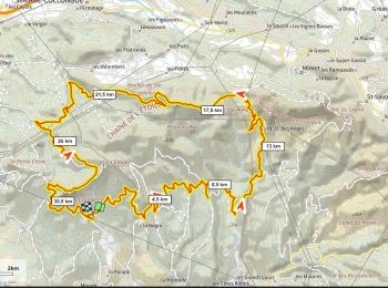 Percorso Mountainbike Marsiglia - ND des Anges, pilon du Roi, L'Etoile D+990m - Photo