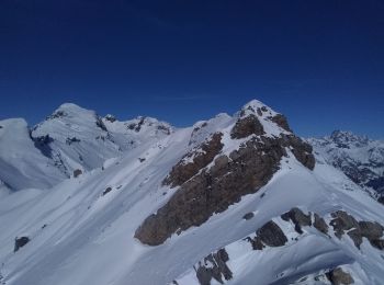 Randonnée Ski de randonnée Saint-Jean-Saint-Nicolas - Soleil boeuf et petite remontée à Prouveyrat - Photo